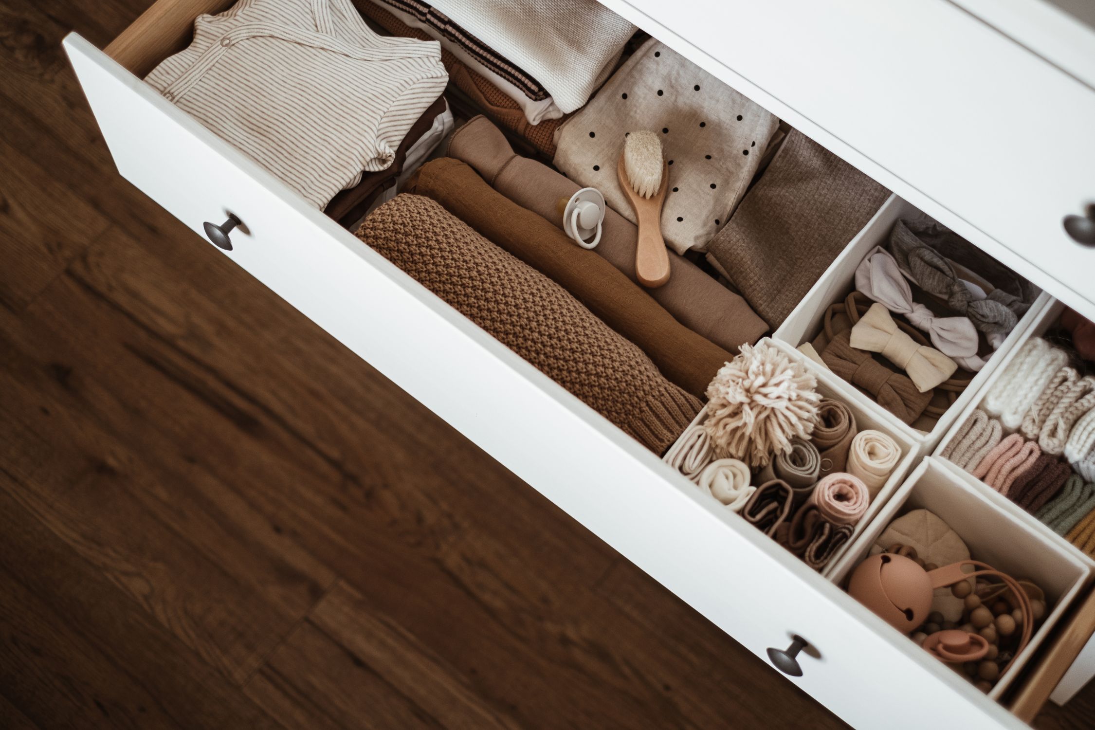 consulenza organizzazione armadio bambino 0-3 anni